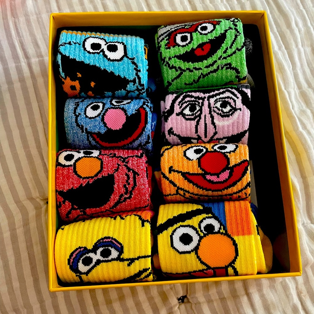 Bombas Sesame Street Calf Socks